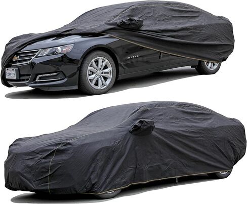 Car Cover fits 2000 2001 2002 2003 2004 2005 2006 2007 2008 2009 2010 Chevy Impala XTREMECOVERPRO PRO Series Black in Saudi Arabia