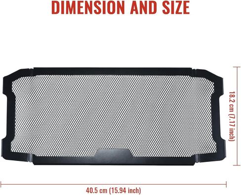 Radiator Guard Grille Cover for Suzuki SV650, Radiator Protective Cover Tank Protection Mesh for for Suzuki SV650 2016-2025 SV650X SV650 ABS 2018-2025 Accessories, Black in Kuwait