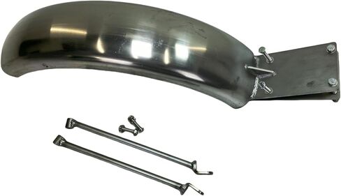 Motorcycle Rear Fender Guard Mudguard Kit For HONDA Rebel CA250 Silver Iron in Saudi Arabia