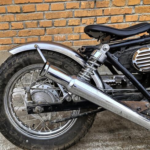 Motorcycle Rear Fender Guard Mudguard Kit For HONDA Rebel CA250 Silver Iron in Saudi Arabia