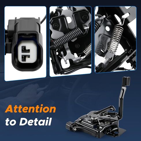 Front Hood Latch Lock Actuator Compatible with Ford F150 2021 2022 2023, Replaces for ML3Z16700E in Kuwait