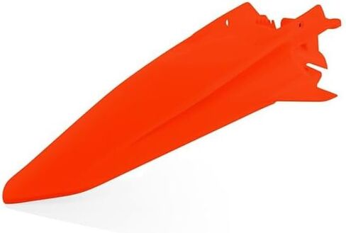 Acerbis Rear Fender Orange Compatible with KTM 125 SX/150 SX/250 SX/250 SX-F/250 XC/350 SX-F/300 XC/350 SX-F/350 XC-F/450 SX-F/450 XC-F2019-2022/450 SX-F Factory Edition 2018-2021 - 2726545226 in Kuwait