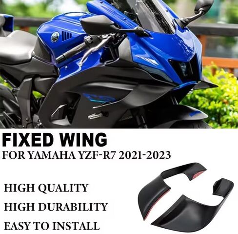For Yamaha YZF-R7 2021–2026 Winglet Fairing Wind Deflector Body Cover Kit (Forged carbon paint) in Saudi Arabia