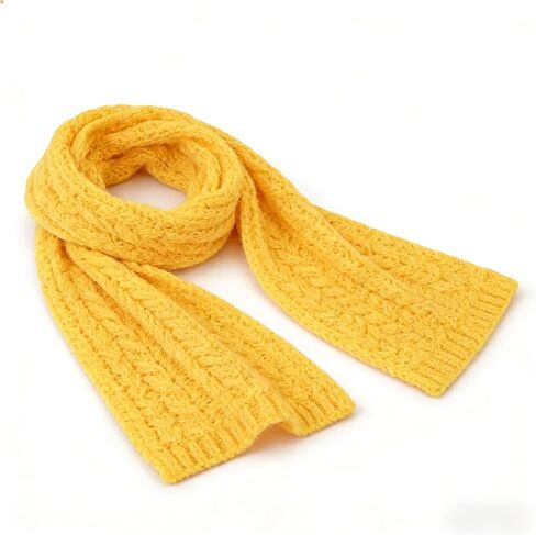 1Roll for Crocheting and Knitting-25g 60.15 Yards 4 Ply Craft Yarn for Scarves, Hats, Socks and DIY Handcrafts Projects (Chicken Yellow) in Kuwait