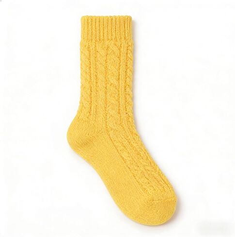 1Roll for Crocheting and Knitting-25g 60.15 Yards 4 Ply Craft Yarn for Scarves, Hats, Socks and DIY Handcrafts Projects (Chicken Yellow) in Kuwait