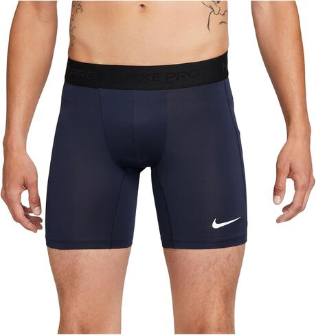 Nike Pro Men's Dri-FIT Fitness Shorts (Obsidian/White, FB7958-451) Size X-Large in Saudi Arabia