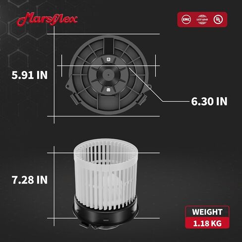 Marsflex الجبهة منفاخ المحرك 700285 ل 2012-2018 نيسان فيرسا 2013 2014 2015 2016 2017 فيرسا ملاحظة استبدال السيارات منفاخ مروحة المحرك OE: 27226-3AN0A 272263AN0A in Kuwait