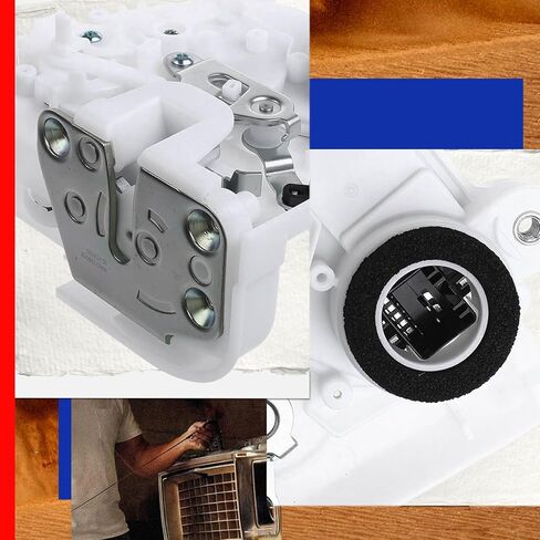JC Whitney JFBAJCWDLA00696 Rear Right Door Lock Actuator - Compatible with Honda Fit 2009-2014 in Kuwait