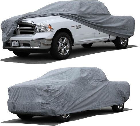 Car Cover fits 2019-2025 Dodge RAM 1500 Crew CAB 5.7FT Bed XTREMECOVERPRO Diamond Series Black Truck Cover in Saudi Arabia