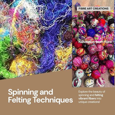 Knitsilk Mulberry Silk Fibers – Hand-Dyed Multicolor Silk Roving for Needle Felting, Wet Felting, Spinning & Knitting – 100 Grams Natural Mulberry Silk for Crafting in Kuwait