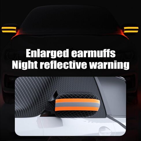 Shkalacar Car Windshield Cover for Ice and Snow Windshield Sun Shade for Automobiles All Weather Magnetic Reflective Car Snow Cover with 6 Magnets for Most Cars SUV MPV in Kuwait