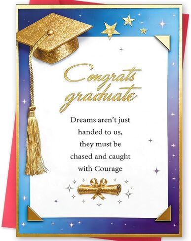 Missonemi Master’s Degree Graduation Card, Congratulations on Your Master’s Degree Card, Master’s Graduation Card, Proud of You Graduate Card, Graduate School Graduation Greeting Card in Saudi Arabia