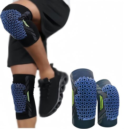 Mountain Bike Knee Guards, Impact Protective Knee Armor for MTB, Breathable Lightweight Knee Pads for Skateboard, Volleyball, 2 Pack Adult and Kids, Women and Men in Saudi Arabia