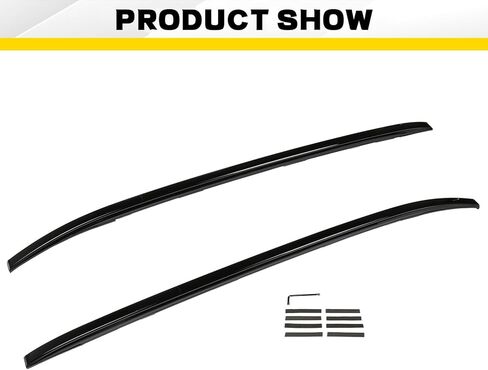 Roof Rack Side Rails Compatible with Toyota RAV4 2019 2020 2021 2022 2023 2024 2025 Models Black Aluminum Alloy Roof Top Cross Bar Cargo Carrier in Saudi Arabia