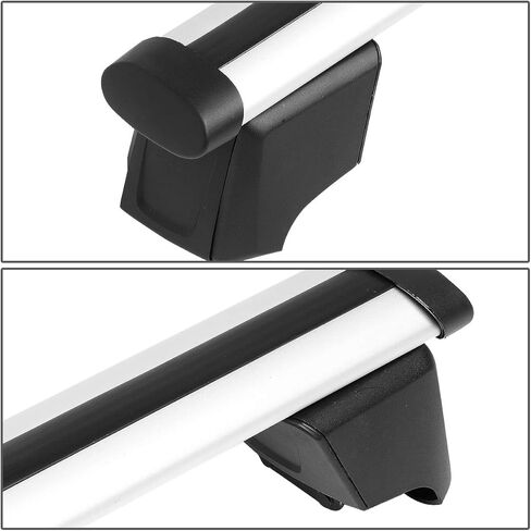 Auto Dynasty Roof Rack Cross Bars Compatible with 2009-2017 Audi Q5, 165lbs Rooftop Cargo Bars Aluminum Anti-Corrosion Roof Rails for Luggage Bike Kayak Racks in Kuwait