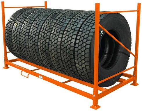 Martins Truck and Bus Tires Folding Rack in Saudi Arabia