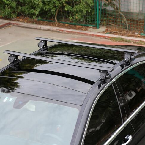 Aluminum Roof Rack Cross Bars Compatible with Honda Accord 2018-2022 Anti Theft Crossbars Rooftop Storage Cargo Luggage Carrier 2PCS Black Without Roof Rail in Saudi Arabia