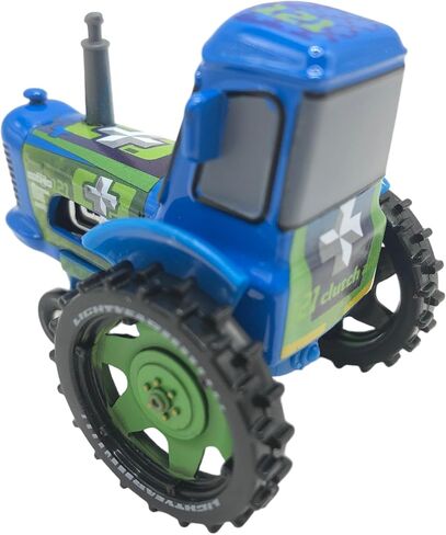 سلسلة Toybeat تحت عنوان فيلم Frank Harvester Blue Cow Tractor معدني بمقياس 1:55، سيارة مصبوبة in Kuwait