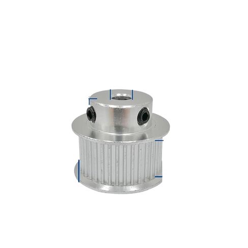 Synchronous Pulley GT2-26T Belt Width 6/10 mm Alloy Pulley Inner Hole 4/5/6/6.35/8 mm Outer Diameter 16.05 mm Suitable for GT2 Rubber Belt(4 mm,Width 11 mm) in Saudi Arabia
