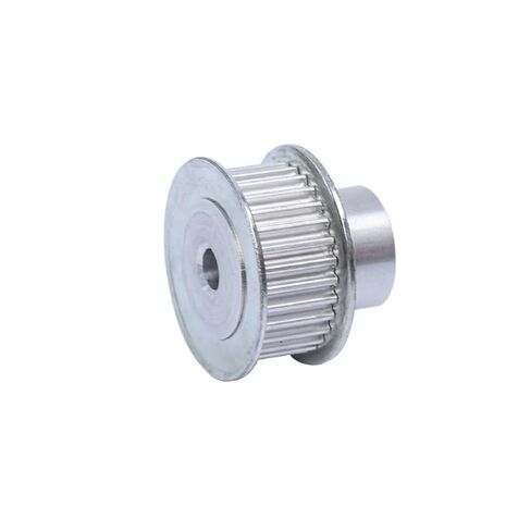 Pulley 3-mode-27T/28T/29T/30T Groove Width 11mm Pulley Hole 6mm Aluminum Material Width 10mm 3-Mode Timing Belt(28T-Rough Hole-6 mm) in Saudi Arabia