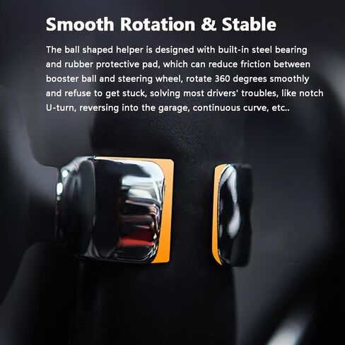 Riloer Suicide Knob for 360 Degree Booster Knob Suicide Knob Spinner Booster Knob ooster Ball Non Slip Suicide Knob for Car in Kuwait