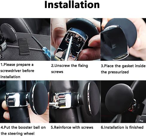 Riloer Suicide Knob for 360 Degree Booster Knob Suicide Knob Spinner Booster Knob ooster Ball Non Slip Suicide Knob for Car in Kuwait