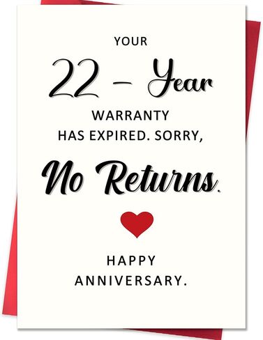 Funny 16 Year Anniversary Card,16th Wedding Anniversary Card Gifts for Husband Wife Couples,16 Year Anniversary Cards Gifts for Him Her Women Men in Kuwait