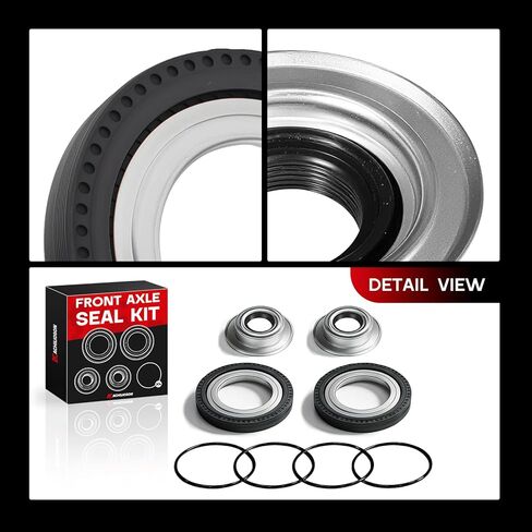 طقم ختم المحور الأمامي متوافق مع 2005-2014 Ford Super Duty F250-F550 (Dana Super 60 Single Beam Front Axle)، يستبدل #2017426,2014835,54983 in Kuwait