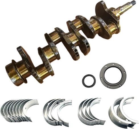4D32 Complete Crankshaft With Bearing Set With oil seal For Mitsubishi 4D32 4D32T Engine For CAT E307 E70B E311B Excavator For Fuso Canter FE325 FE305 FE445 MD187921 ME018297 ME017152 in Saudi Arabia
