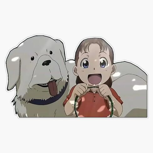 نينا تاكر (Fullmetal Alchemist Brotherhood) ملصق مغناطيسي قابل للإزالة مقاس 5 بوصات | مغناطيس مركبة شديد التحمل in Kuwait