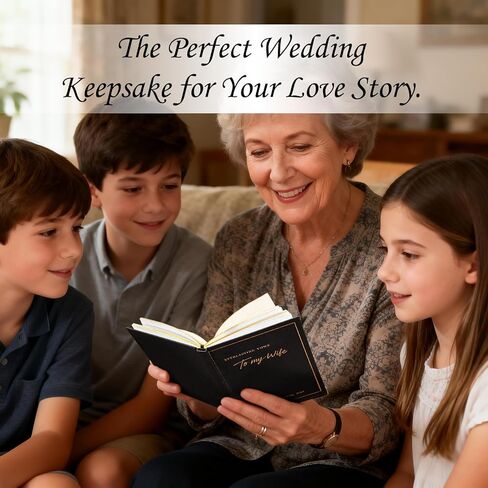Wedding Vow Books His and Hers with Gold Foil Lettering & Gilded Edges, 5.8 x 4.1 Inch Premium Wedding Registry Must Haves, Wedding Gift Keepsake, 48 Lined Pages (Black and Ivory White) in Saudi Arabia