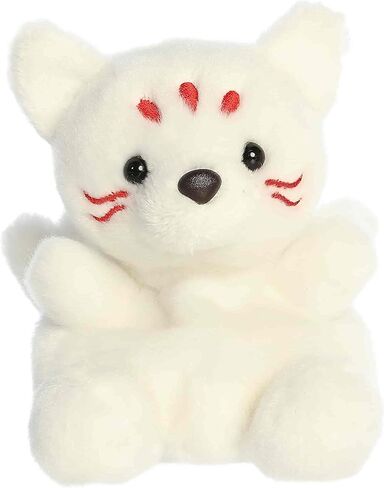 Aurora® Adorable Palm Pals™ Akari Kitsune™ Stuffed Animal - Fun Collectible Plush for Kids and Adult Collectors - Perfect for Decorating Rooms and Birthday Gifts - White 5 Inches in Kuwait