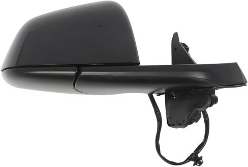 Black Right Passenger Side Mirror Assembly Compatible with Model Y 2020-2024 w/Heated & Automatic Folding and Memory 159411200B 1594112-00-B (13 Pins) in Kuwait
