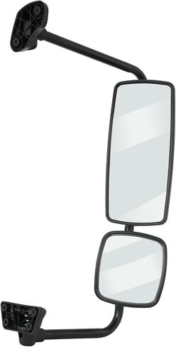 Pair Chrome Heated Door Mirrors Compatible with 2003-2016 Freightliner M2 106 Left+Right in Kuwait