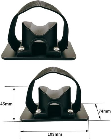 Bicycle Rear Wheel Mount for Car Roof Rack, Luggage Rack Mount, Stable Wheel Holder, Multi-Purpose Bicycle Car Roof Mount in Kuwait