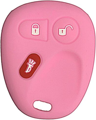 Key Fob Cover for Tahoe Avanlanche: 3 Buttons Remote Case Protector Fit for Chevy Astro Equinox Silverado Suburban Traiblazer GMC Sierra Yukon Envoy Hummer H2 2002 to 2009 10377295 15132198 (Black1) in Saudi Arabia