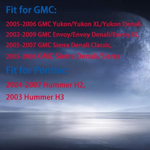 غطاء مفتاح Fob لـ Tahoe Avanlanche: 3 أزرار حافظة عن بعد تناسب Chevy Astro Equinox Silverado Suburban Traiblazer GMC Sierra Yukon Envoy Hummer H2 2002 إلى 2009 10377295 15132198 (أسود1) in Kuwait