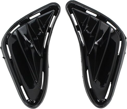 Front Bumper Fog Light Cover Bezel Black Left and Right Side for Toyota Corolla 2017 2018 2019 in Kuwait