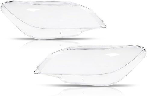 PIT66 Front Headlight Lens Cover Left & Right Pair Compatible with BMW Z4 E89 2009 2010 2011 2012 2013 2014 2015 2016 Front Headlamp Lens Cover Clear Lens in Kuwait