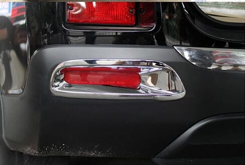 for Toyota Highlander 2011-2013 ABS Chrome Rear Fog Light Cover Trim 2pcs Car Accessories in Saudi Arabia
