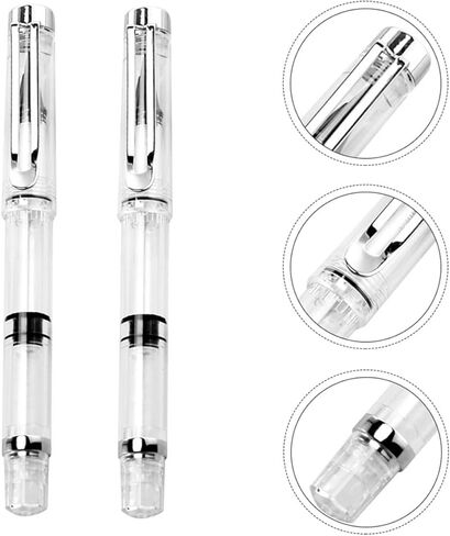 NUOBESTY 15 Pcs Refillable Watercolor Brush Pens for Calligraphy Painting Drawing with Transparent Body and Large Ink Capacity in Kuwait
