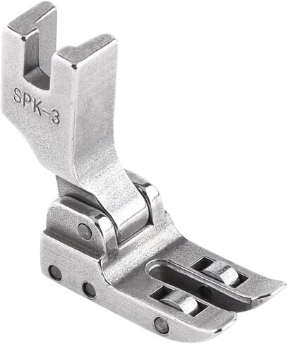 Generic Industrial Sewing Machine Roller Presser Foot, Steel Rotary Even Feed Foot for Leather Fabric, Universal for Flat Bed Sewing Machines in Kuwait