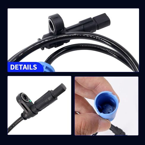 HiSport Front ABS Wheel Speed Sensor - Compatible with Mini Cooper 2002-2008, 34526756384 5S11087 SU12540 0844073 ALS2383 SS20123 in Kuwait