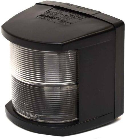 Hella 002984325 '2984 Series' أبيض 12V DC 2 NM Stern Navigation Light مع غطاء أسود in Kuwait