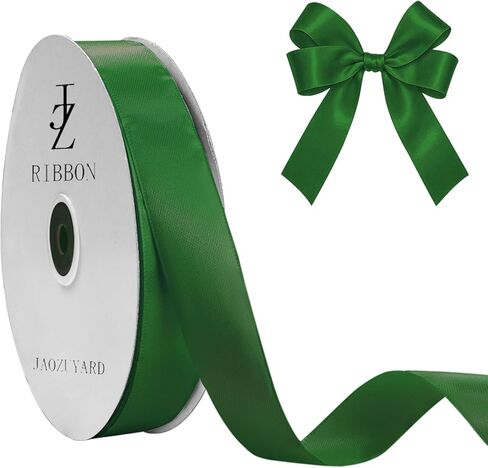 Navy Blue Satin Ribbon 1 inch x Continuous 100 Yards Navy Blue Silk Ribbon for Holiday Gift Wrapping Crafts Wedding DIY Decoration Bows Bouquet Floral Arrangement in Saudi Arabia