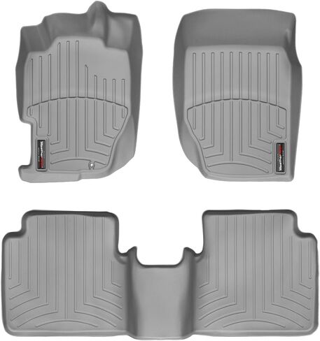 WeatherTech Custom Fit FloorLiners for Honda Accord - 1st & 2nd Row (45283-1-2), Tan in Kuwait