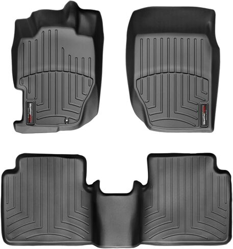 WeatherTech Custom Fit FloorLiners for Honda Accord - 1st & 2nd Row (45283-1-2), Tan in Kuwait