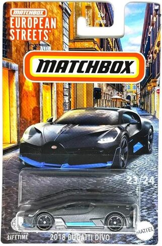 Matchbox European Streets Die-Cast Cars Collection, 6-Pack Bundle, Renault Master Ambulance, Megane, Citroen, Audi Models HVV05-979D | Renault Master Ambulance, Megane, Citroen, Audi Models in Kuwait