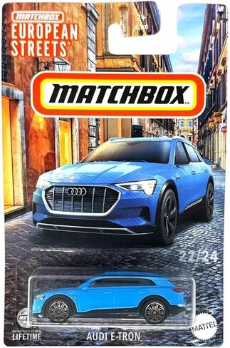 Matchbox European Streets Die-Cast Cars Collection, 6-Pack Bundle, Renault Master Ambulance, Megane, Citroen, Audi Models HVV05-979D | Renault Master Ambulance, Megane, Citroen, Audi Models in Kuwait