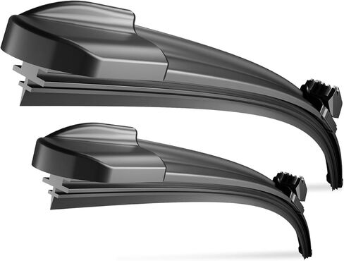 26"+19" Automotive Replacement Windshield Wiper Blades for Tesla Model 3 2017-2025, Model S 2023-2025 Silicone Windshield Wiper Blades with Water-repellent Coating, Top Lock in Saudi Arabia